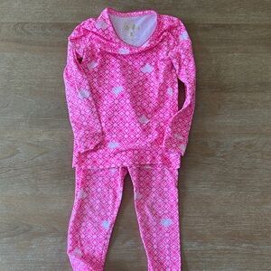 Lily Pulitzer Pink Kids Pajamas